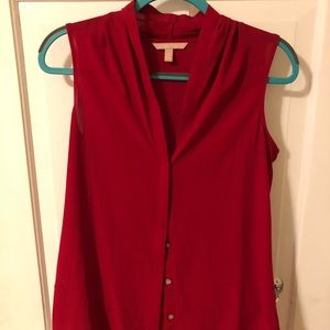 Banana Republic Sleeveless Button Up Blouse